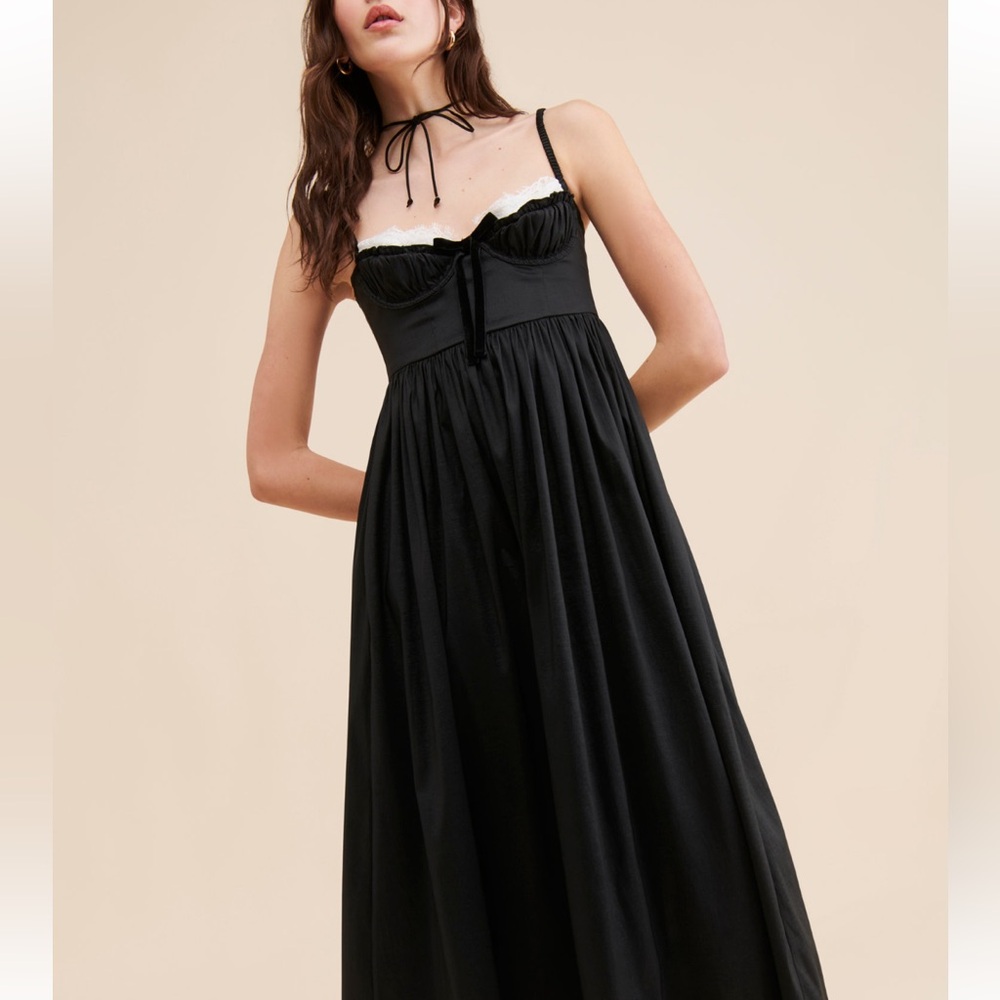 For Love and Lemons Doris Midi Dress